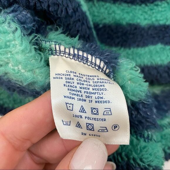 Lands End Kid Super Plush 1/4 Zip Jacket Size 7 - Picture 10 of 10